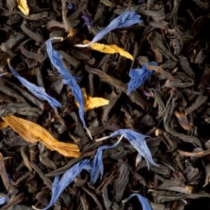 Jardin Bleu thé noir parfumé Dammann