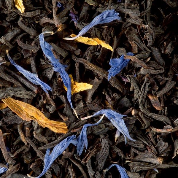 Jardin Bleu thé noir parfumé Dammann