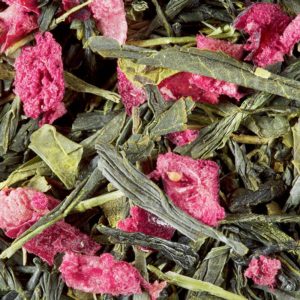 Fraise pistache Thé vert parfumé Dammann