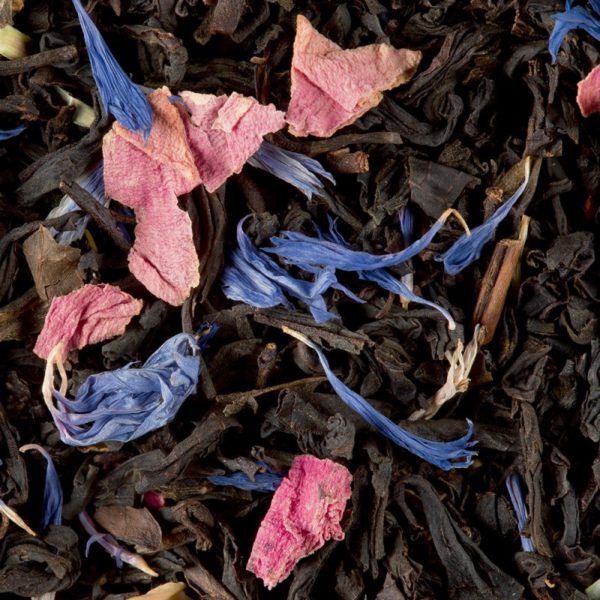 Coquelicot gourmand Thé noir parfumé Dammann