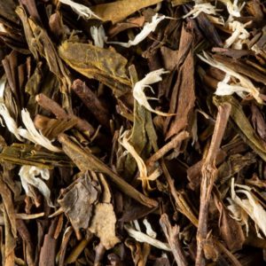 Houjicha poire vanille Thé vert parfumé Dammann
