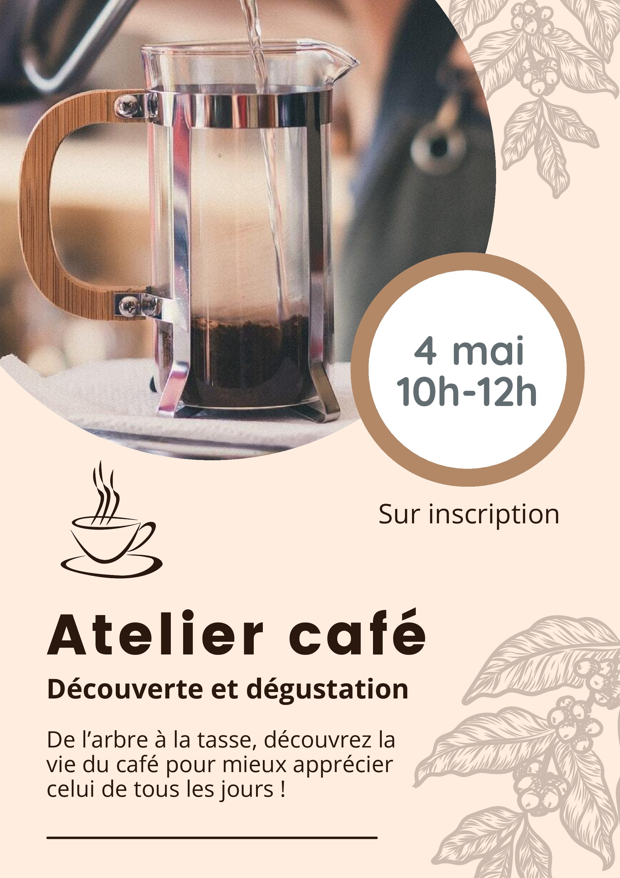 Atelier Découverte et dégustation du café