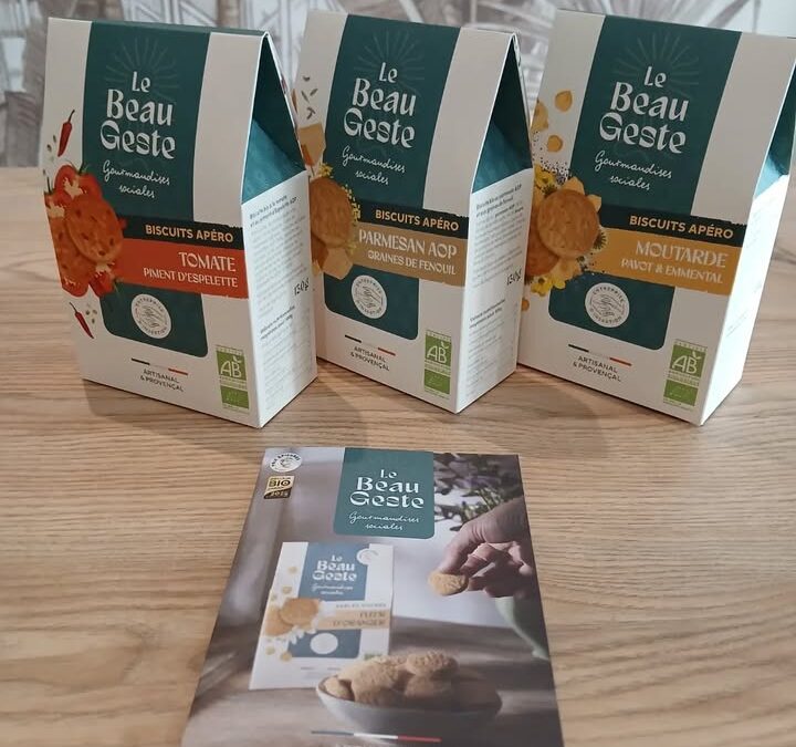 Découvrez nos nouveaux biscuits bio et solidaires…